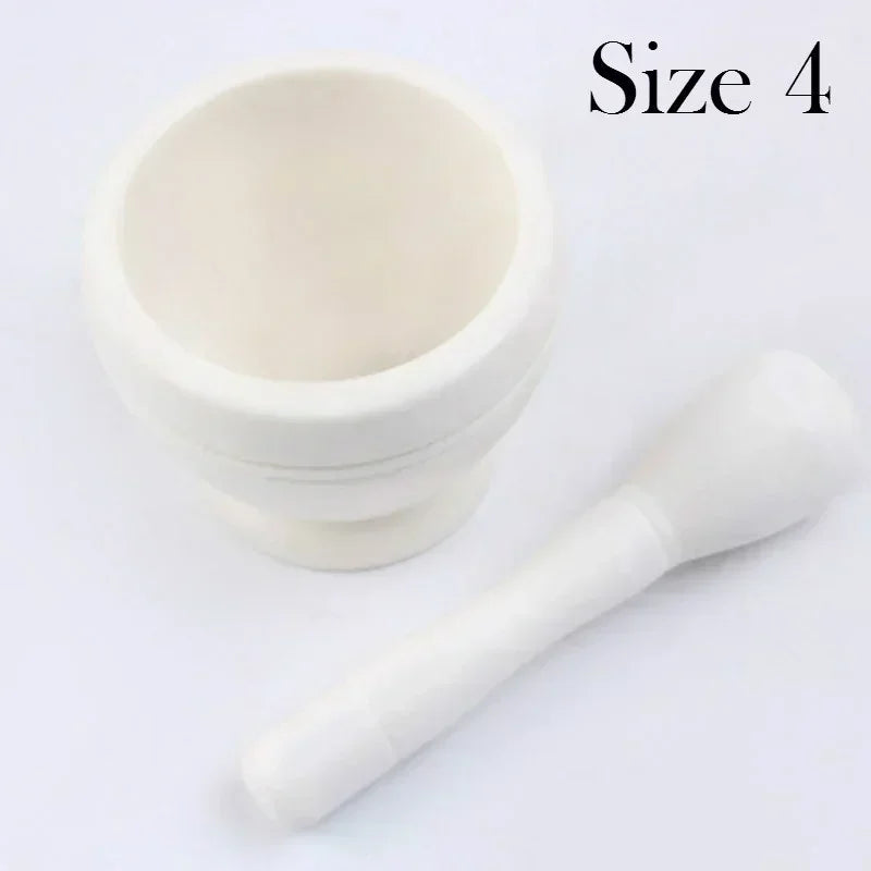 Set Garlic Herb Spice Mixing Grinding Crusher Bowl Restaurant Accessories